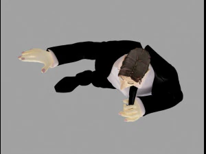 Cartoon stylised character 3D Model