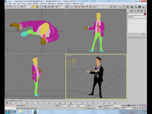 Cartoon stylised character 3D 模型