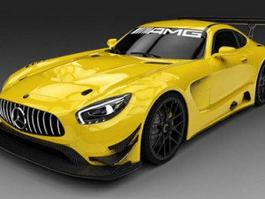 Mercedes AMG GT3 Model 3D