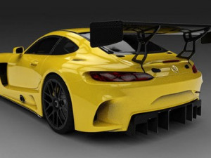 Mercedes AMG GT3 Model 3D