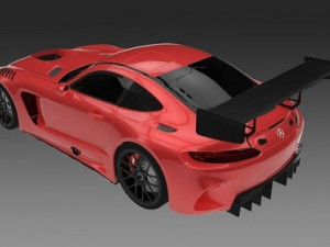 Mercedes AMG GT3 Model 3D