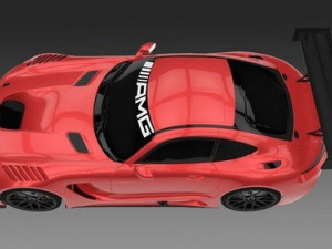 Mercedes AMG GT3 Model 3D