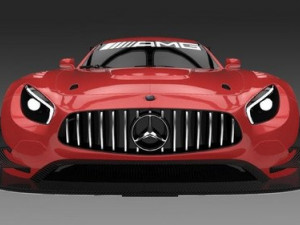Mercedes AMG GT3 Model 3D