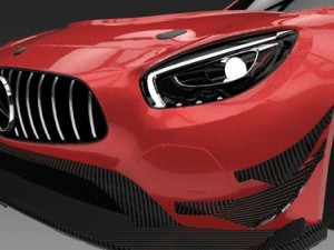 Mercedes AMG GT3 Model 3D