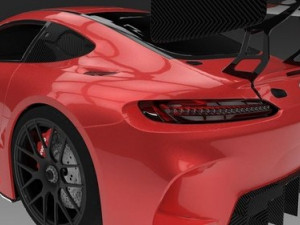 Mercedes AMG GT3 Model 3D