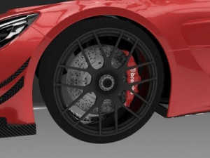 Mercedes AMG GT3 Model 3D