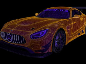 Mercedes AMG GT3 Model 3D
