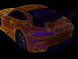Mercedes AMG GT3 Model 3D
