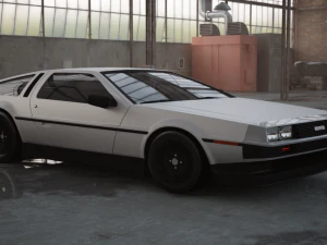 DeLorean Md 3D Model