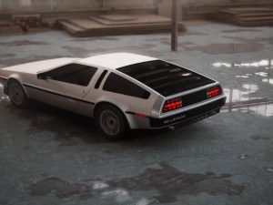 DeLorean Md 3D Model
