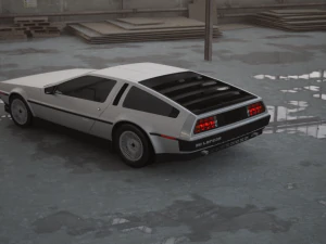 DeLorean Md 3D Model