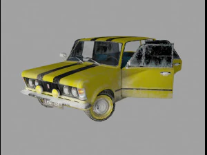 Fiat125p 3D Model