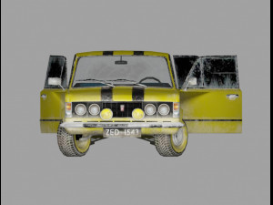 Fiat125p Modèle 3D