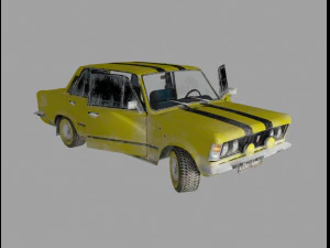 Fiat125p 3D Model