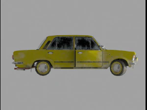 Fiat125p 3D Model