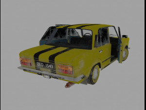 Fiat125p Modèle 3D