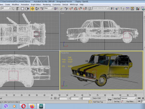 Fiat125p Modèle 3D