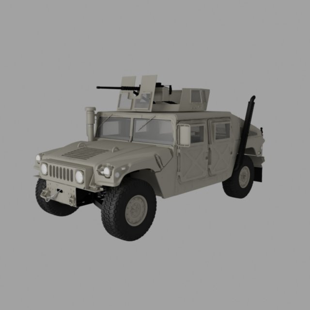 Humvee us 3D-Modell .c4d .max .obj .3ds .fbx .stl .blend 