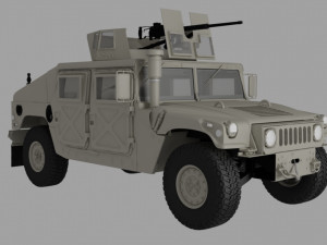 Humvee us 3D-Modell