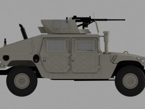 Humvee us 3D-Modell