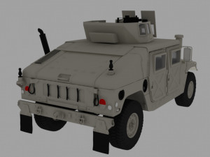 Humvee us 3D-Modell
