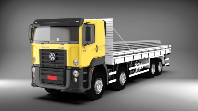 Volkswagen constellation 3D Model .c4d .max .obj .3ds .fbx .stl .blend 
