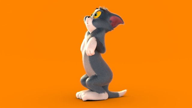 Tom rig low-poly 3D Model .c4d .max .obj .3ds .fbx .stl .blend 
