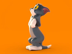 Tom rig low-poly 3D Model