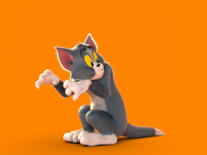 Tom rig low-poly 3D Model