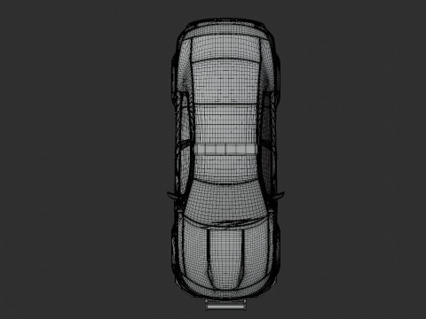 Dodge Charger Police Car 3D मॉडल