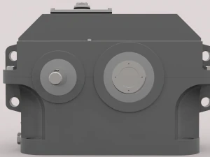 custom parallel-shaft gear 1cu-100 3D Model