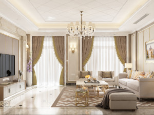 living room 3Dモデル