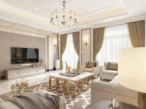 living room 3D Model