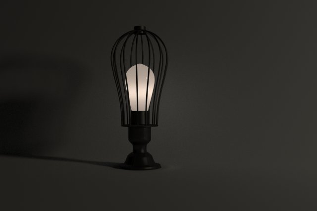 lamp Model 3D .c4d .max .obj .3ds .fbx .stl .blend 