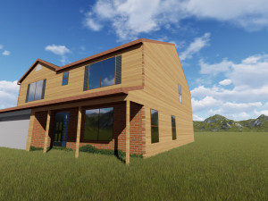 cottage 3D-Modell