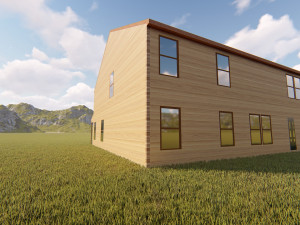 cottage Model 3D