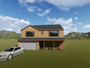cottage Model 3D