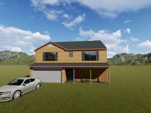 villetta Modello 3D