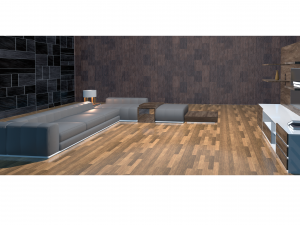 living room asset pack 3D Modell