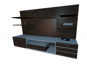 living room asset pack 3D Model