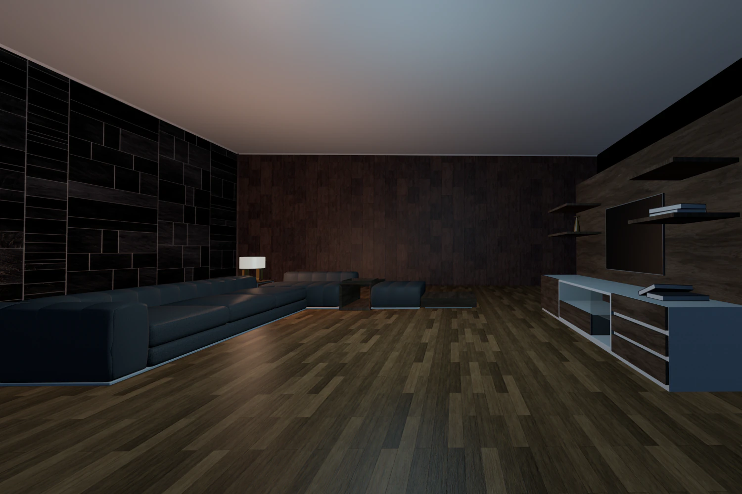 living room asset pack 3D Model .c4d .max .obj .3ds .fbx .stl .blend 