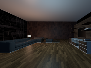 living room asset pack 3D Model