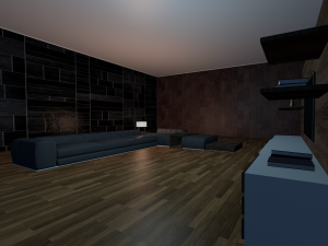 living room asset pack 3D Modell