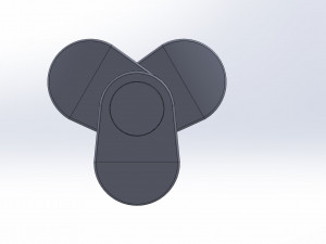 basic crankshaft 3D Baskı Modeli