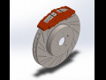 Disk Brake Assembly 3D-Modell