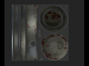 stylized water tank 3D Model
