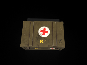 army medicial crate 3D Model
