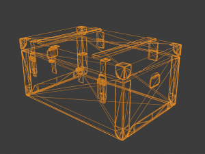 army medicial crate 3D Model