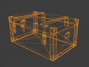 army medicial crate 3D Model