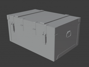 army medicial crate 3D Model